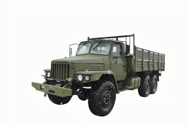 卡车6×6经典东风EQ2100E6D越野专用_六驱245尖头140运输车_190马力长头军车载货车