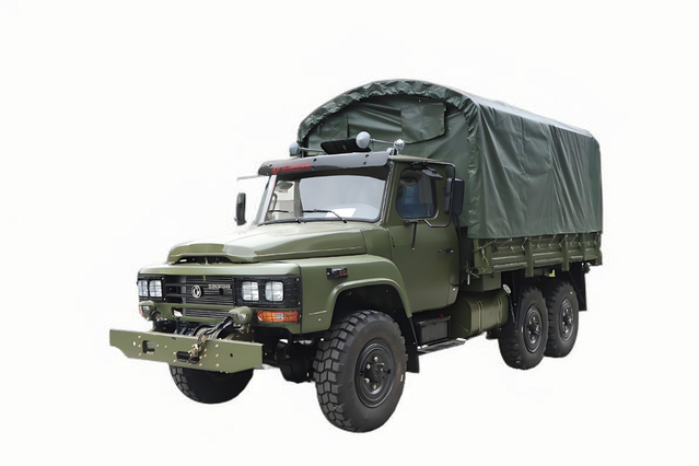 篷布EQ2082东风经典越野专用卡车_2.5吨小钢炮六驱240载货170马力_6*625Y工程运输车