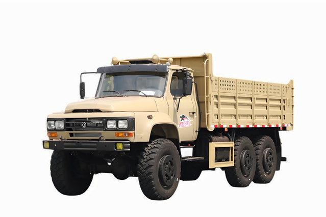 EQ2100E6D越野专用改装载货_六驱245尖头140货箱_6×6东风经典190/210马力道路车皮卡