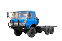 210马力加长轴距EQ2102G越野专用卡车底盘_六驱245尖头140运输车_6×6东风经典190马力长头军车载货运兵车二类平台