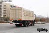 东风8×8越野型仓栅式运输车_八驱31吨木材果蔬四桥运输车_450马力后八轮专用卡车