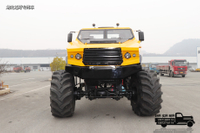 6×6沙漠旅游观光车_六驱大脚怪生产厂家_定制越野冲浪车出口