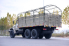 加高板货箱EQ2100E6D军车_六驱245尖头140运输车_190马力6×6载货车越野专用卡车