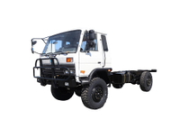 加长款东风四驱EQ2070越野底盘_153专用车改装_4×4平头170/190/210马力越野二类车