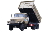 后双胎EQ2082底盘改装越野专用自卸_后八轮东风2.5吨小钢炮六驱240翻斗170马力_6*6经典25Y工程运输车