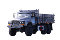 EQ2100E6D新款越野专用卡车_六驱245尖头140运输车_6×6东风经典190马力长头军车载货车