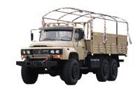 升级EQ2100E6D越野专用载货车_六驱245尖头140卡车_6×6东风经典190马力长头军车运输车