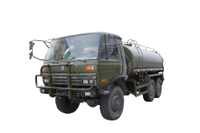 190马力EQ2102G越野专用10m³水车厂家配置_六驱245平头153运输液体车价格_6×6东风经典210马力军车5/8/12/15/20方罐体电话