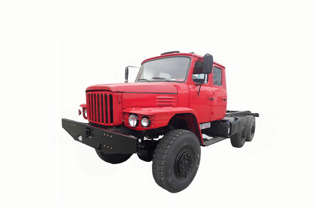 EQ2082双排220马力国五底盘_定制6*6专用车底盘_东风六驱特种车改装底盘出口