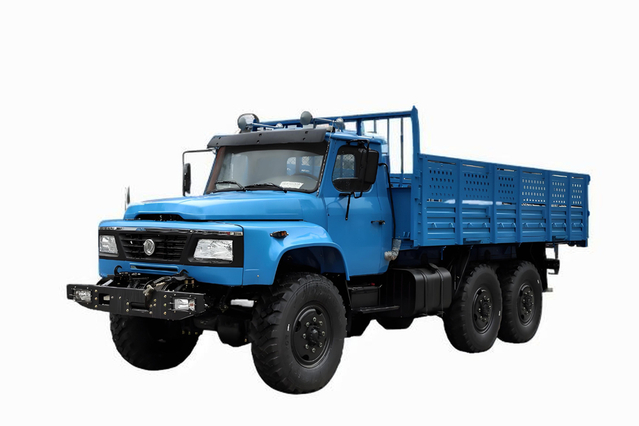 EQ2100E6D越野专用卡车_六驱245尖头140运输车_6×6东风经典190马力长头军车载货车