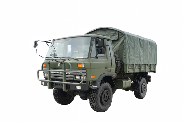 EQ2070排半3.5吨小钢炮_东风4×4越野专用车145运兵车_190马力四驱卡车出口