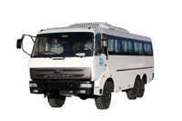 EQ2082越野专用底盘改装28+2座客车_东风2.5吨240小钢炮六驱170马力_6*6经典25Y定制18/20/23/25/28/30/35中巴