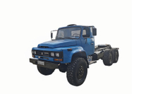 EQ2100E6D越野专用道路运输车_六驱245尖头140卡车_6×6东风经典190马力长头载货军车