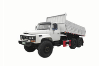 EQ2100E6D越野专用自卸_六驱245尖头140载货翻斗_6×6东风3.5吨经典190马力长头军车