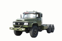 EQ2100E6D越野专用道路运输车底盘_六驱245尖头140卡车_6×6东风经典190马力长头载货军车