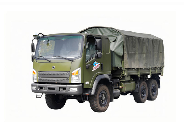 EQ2082六驱170马力卡车配置_东风6×6“山猫”越野小卡厂家_6*6专用车