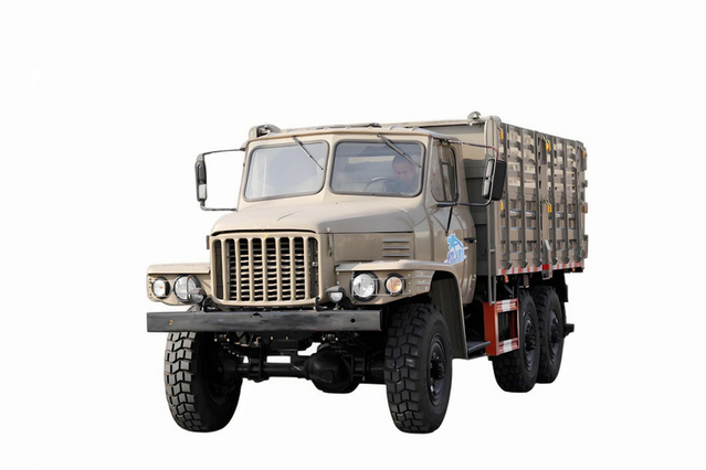 EQ2082越野专用车_东风六驱经典240载货170马力卡车_2.5吨小钢炮6*6经典25Y工程运输