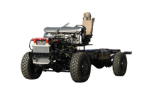 210马力EQ2070自动挡钢板三类底盘_4×4东风越野专用车出口_四驱运兵车定制