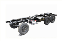 EQ2082越野专用四类底盘_东风六驱2.5吨级底盘设计定制_6×6三轴底盘配置出口