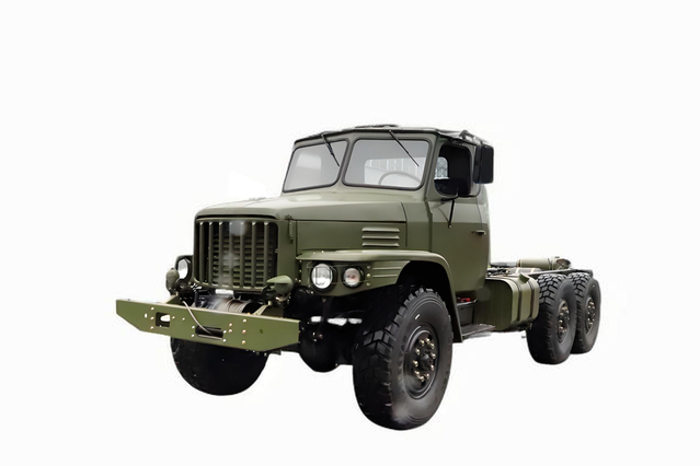 六驱EQ2100E6D越野专用道路运输车底盘_245尖头140卡车_6×6东风经典190马力长头载货军车