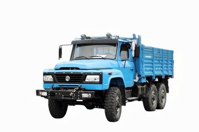 新款EQ2082越野专用尖头卡车_东风2.5吨小钢炮六驱240载货170马力_6*6经典25Y工程运输车定制