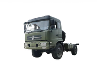 东风EQ2070平头运兵车底盘_4×4越野专用车3.5吨小钢炮出口_190马力四驱卡车