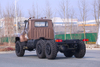 底盘EQ2100E6D越野专用道路运输车_六驱245尖头140卡车_6×6东风经典长头载货军车新款190马力