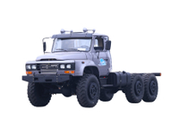 190马力底盘EQ2100E6D越野专用道路运输车_六驱245尖头140卡车_6×6东风经典长头载货军车