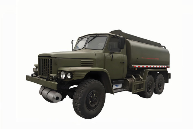六驱EQ2082加运油车_东风6×6尖头专用车底盘_大容量移动加油机5/8/10/12/15方罐车