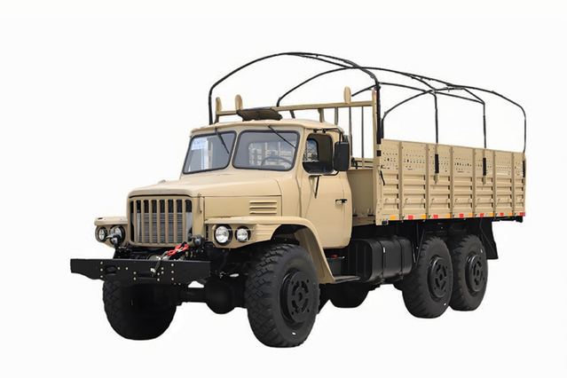 东风EQ2082越野专用车_六驱240载货170马力卡车_2.5吨小钢炮6*6经典25Y工程运输