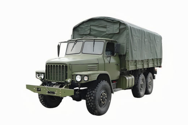 经典卡车6×6经典东风EQ2100E6D越野专用载货车_六驱245尖头140运输车_190马力长头军车