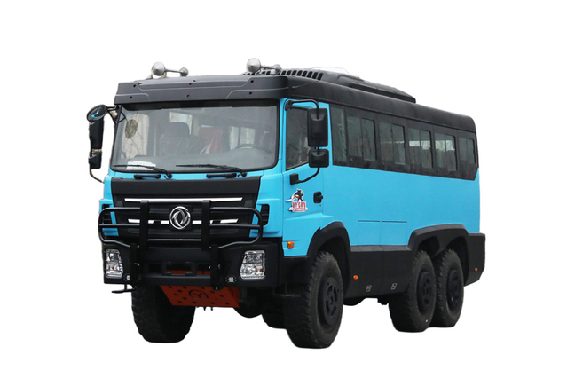 东风25+2座客车210马力六驱EQ2100/2102改装报价_18/20/23/28/30/35座中巴厂家电话_6x6越野专用车240/245/246底盘定制配置