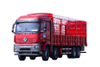500马力8×4仓栅式运输车_9.6米花栏四桥仓栏高栏货车 前四后八东风格栅货车20/25/30/35/40吨