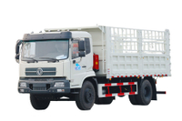 东风4×2仓栏运输车210马力出口报价_可定制4×4越野专用仓栅载货车厂家_170190/260马力两桥后双胎拉牛羊蔬菜粮食