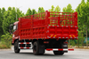 仓栏运输车210马力东风4×2出口报价_可定制4×4越野专用仓栅载货车厂家_170190/260马力两桥后双胎拉牛羊蔬菜粮食