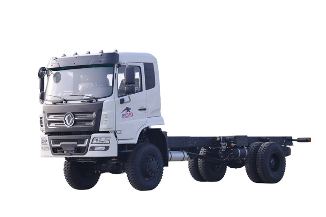 东风4×4潍柴210马力越野专用车6.3吨随车吊底盘厂家_可改装4×2载货/自卸/油水灌车出口报价_定制挖机板/平板/厢式/仓栅/环卫/工程车