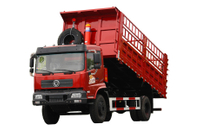 东风4×2厂家仓栅自卸运输车210马力_可定制4×4越野专用载货翻斗出口报价_170190/260马力两桥后双胎拉牛羊蔬菜粮食