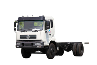 东风4×2潍柴210马力加长轴距底盘改装厂家_可定制4×4越野专用车20吨出口报价_挖机板/平板/厢式/仓栅/环卫/工程车