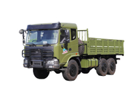 新款康明斯190/潍柴210马力EQ2102G越野专用卡车厂家_六驱245平头153运输车配置_6×6东风经典军车载货运兵车价格