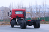 东风4×2潍柴266马力液压尾板仓栅运输车底盘厂家_可定制4×4越野专用车底盘改制10/15/20吨出口报价_两桥后双胎拉牛羊蔬菜粮食载货配置