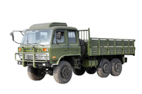 190/210马力EQ2102J双排越野专用卡车价格_六驱246平头153拉沙土石方运输车厂家_6×6东风经典军车载货运兵车配置