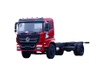 东风4×2潍柴266马力液压尾板仓栅运输车底盘厂家_可定制4×4越野专用车底盘改制10/15/20吨出口报价_两桥后双胎拉牛羊蔬菜粮食载货配置