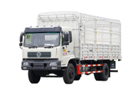 潍柴210马力4×2东风定制6800mm仓栅车价格改装厂家_销售电话可定制4×4越野专用车20吨出口报价_挖机板/平板/厢式/仓栅/环卫/工程车